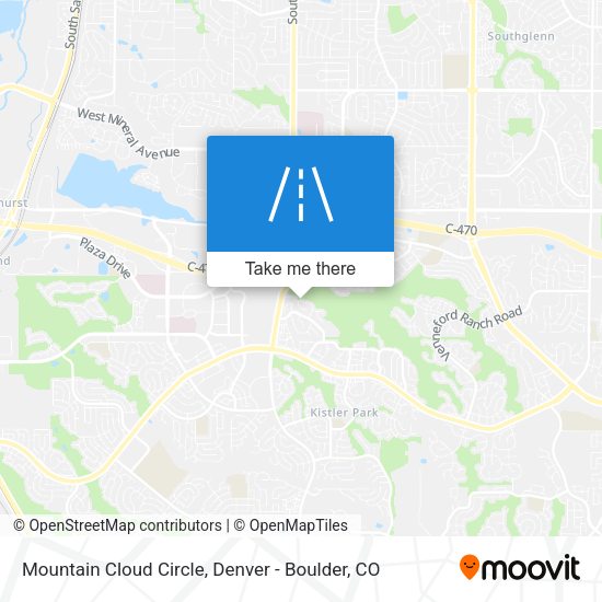 Mapa de Mountain Cloud Circle