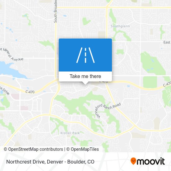 Northcrest Drive map