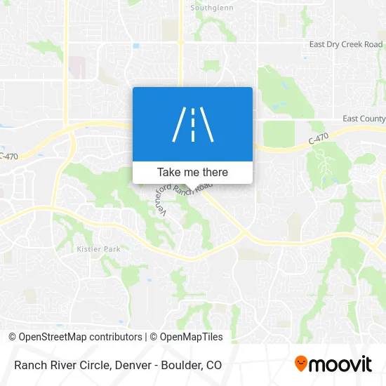 Ranch River Circle map