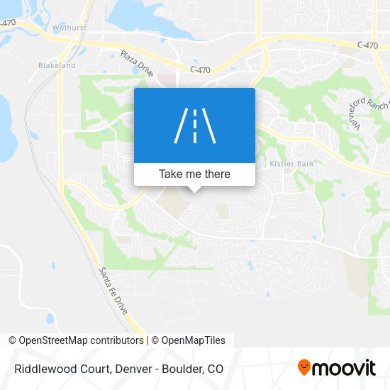 Riddlewood Court map