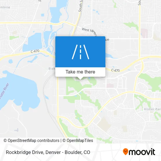 Rockbridge Drive map