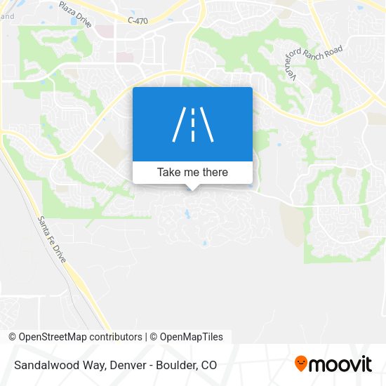 Sandalwood Way map