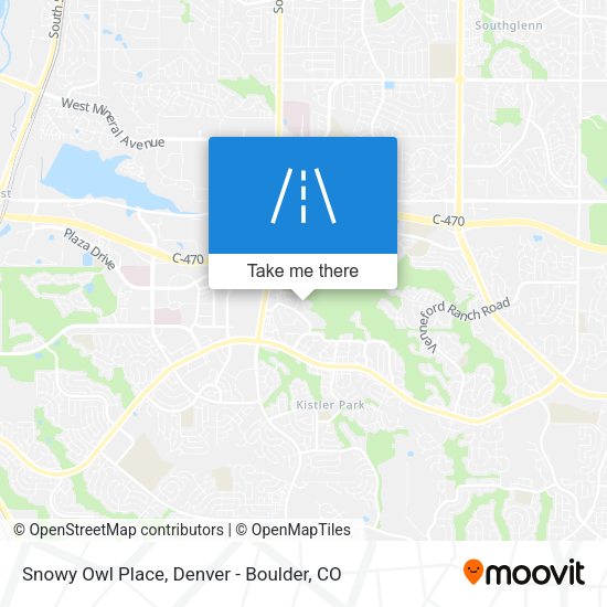 Mapa de Snowy Owl Place