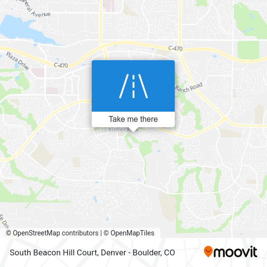 South Beacon Hill Court map
