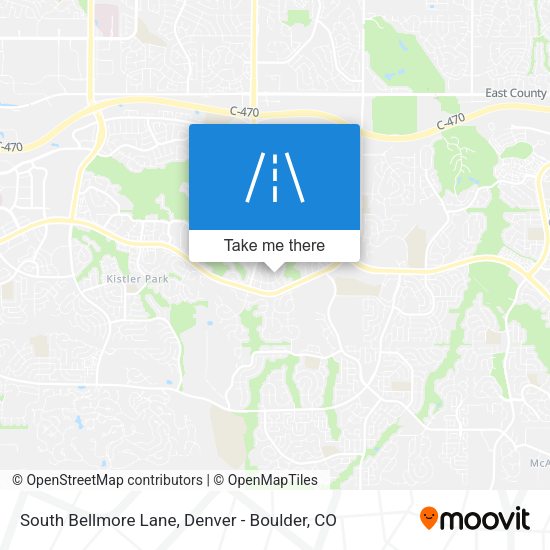 South Bellmore Lane map
