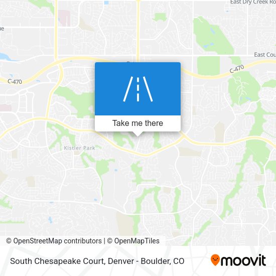 South Chesapeake Court map