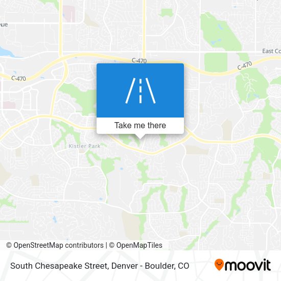 South Chesapeake Street map
