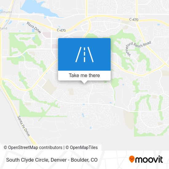 South Clyde Circle map
