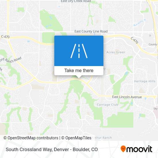 South Crossland Way map