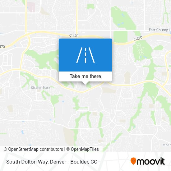 South Dolton Way map