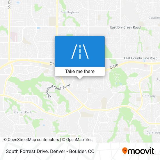 Mapa de South Forrest Drive