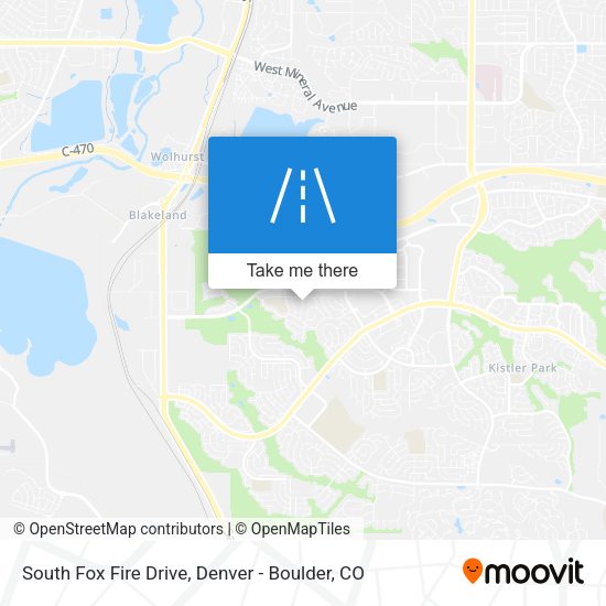 Mapa de South Fox Fire Drive