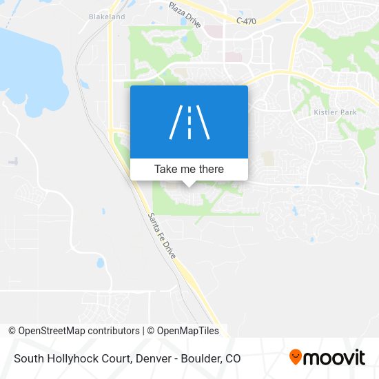 South Hollyhock Court map