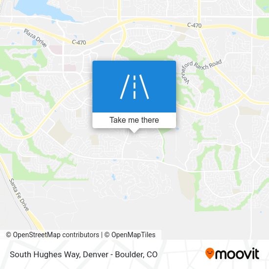 South Hughes Way map