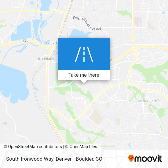 Mapa de South Ironwood Way