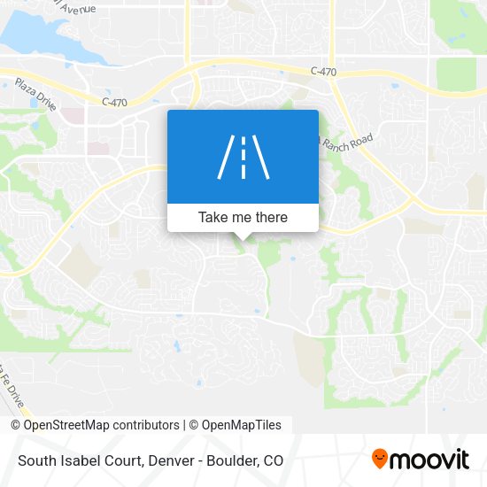 South Isabel Court map