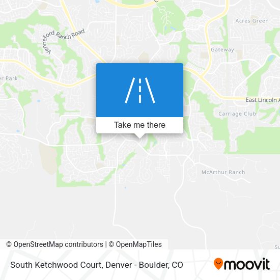 South Ketchwood Court map