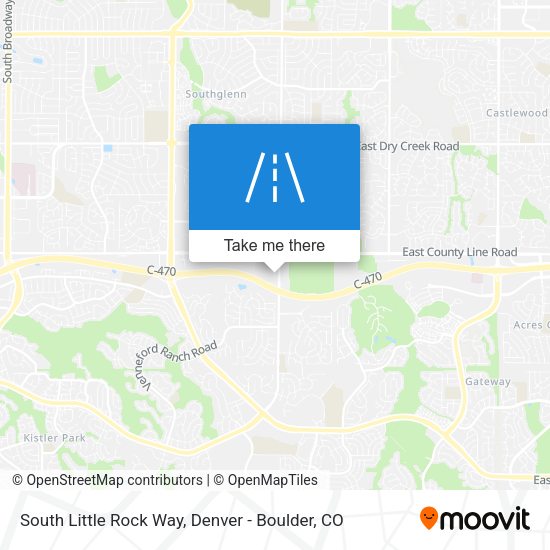 Mapa de South Little Rock Way