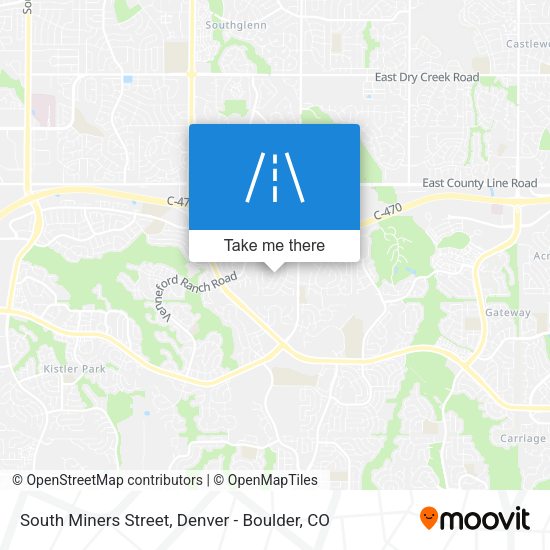 South Miners Street map