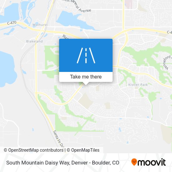South Mountain Daisy Way map