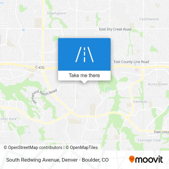South Redwing Avenue map