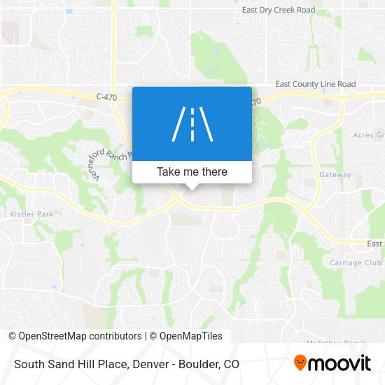 Mapa de South Sand Hill Place