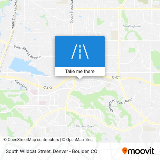 Mapa de South Wildcat Street