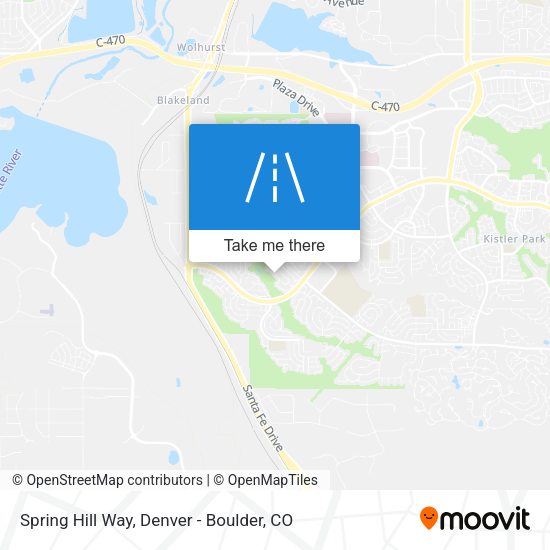 Mapa de Spring Hill Way