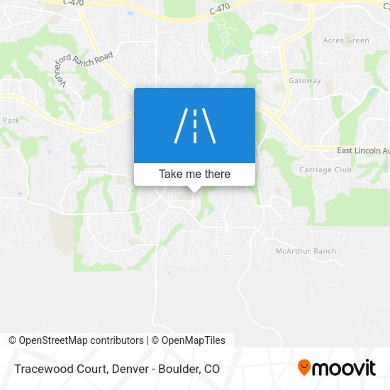 Tracewood Court map