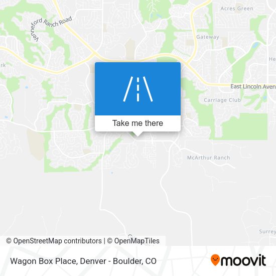 Wagon Box Place map
