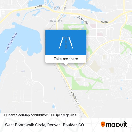 West Boardwalk Circle map