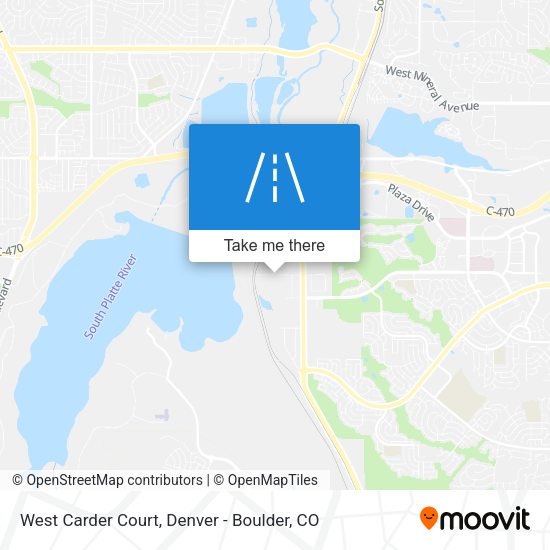 Mapa de West Carder Court