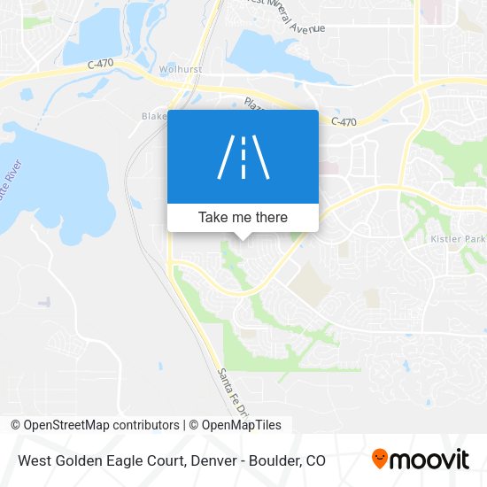West Golden Eagle Court map