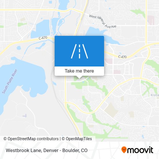 Mapa de Westbrook Lane