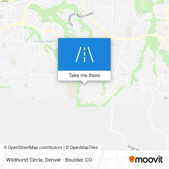 Wildhurst Circle map