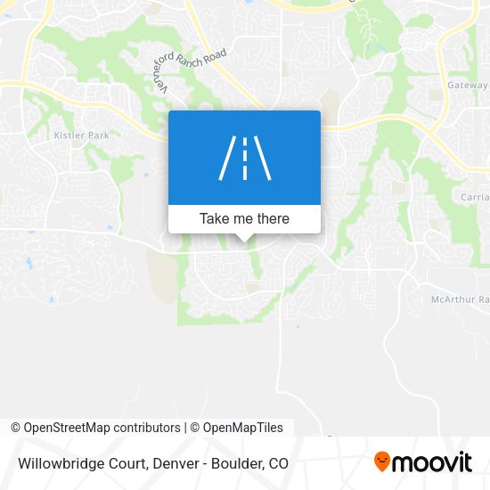 Mapa de Willowbridge Court