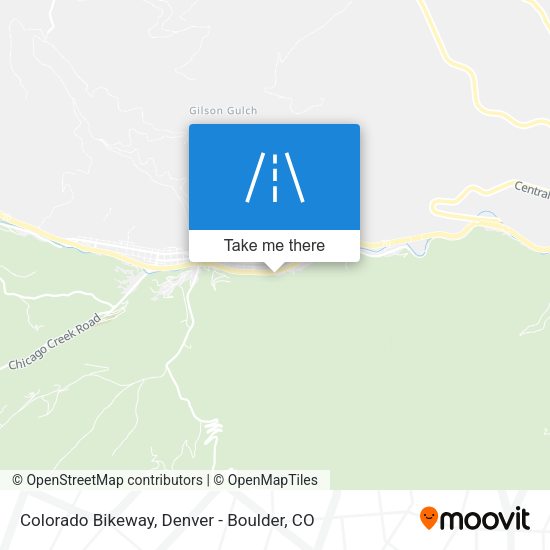 Colorado Bikeway map