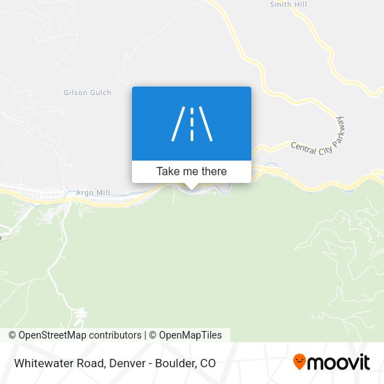 Whitewater Road map