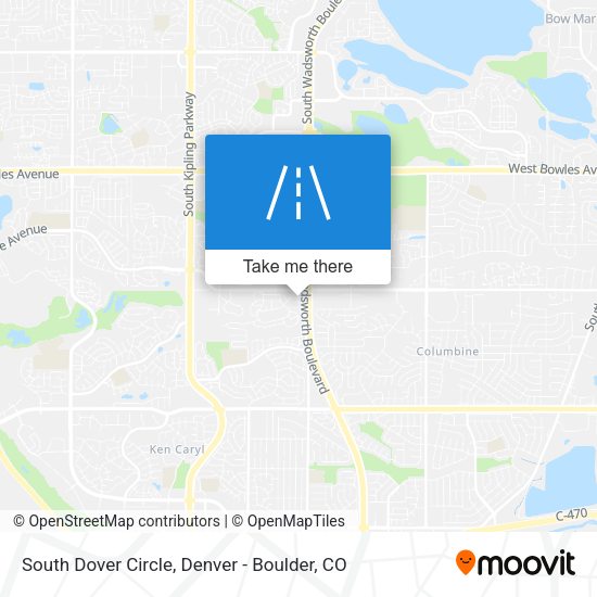 South Dover Circle map
