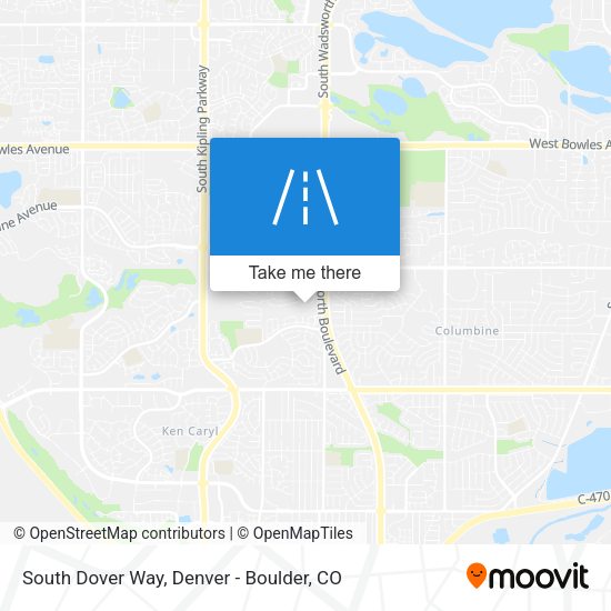 South Dover Way map