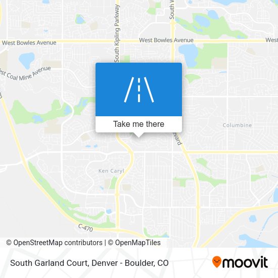 South Garland Court map