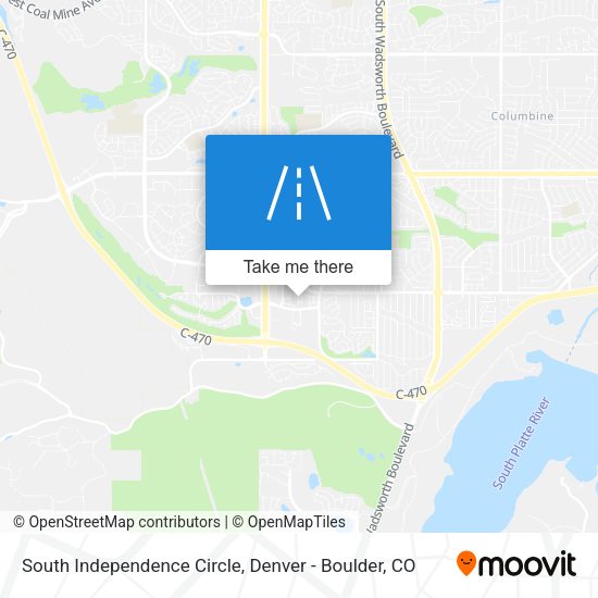 Mapa de South Independence Circle