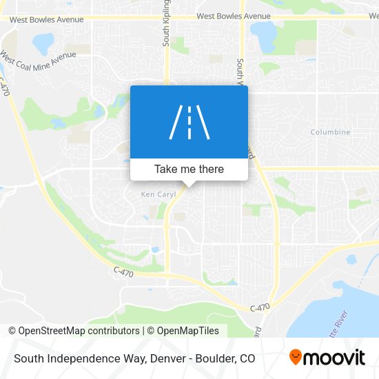South Independence Way map