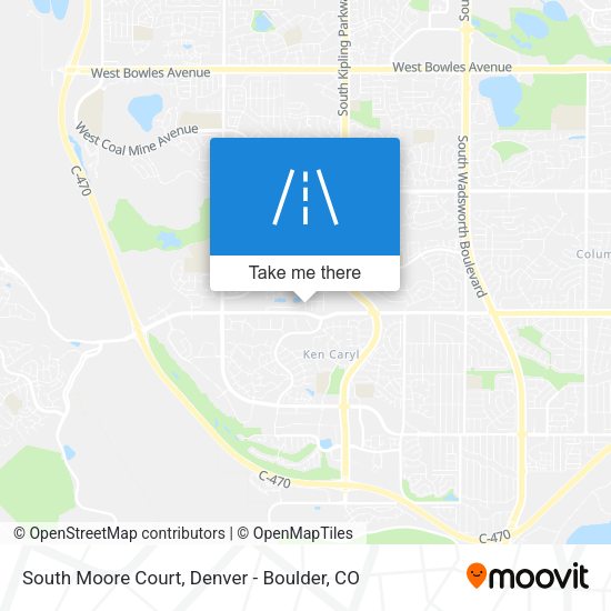 South Moore Court map
