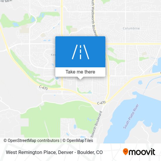 West Remington Place map