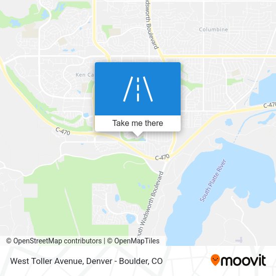 Mapa de West Toller Avenue