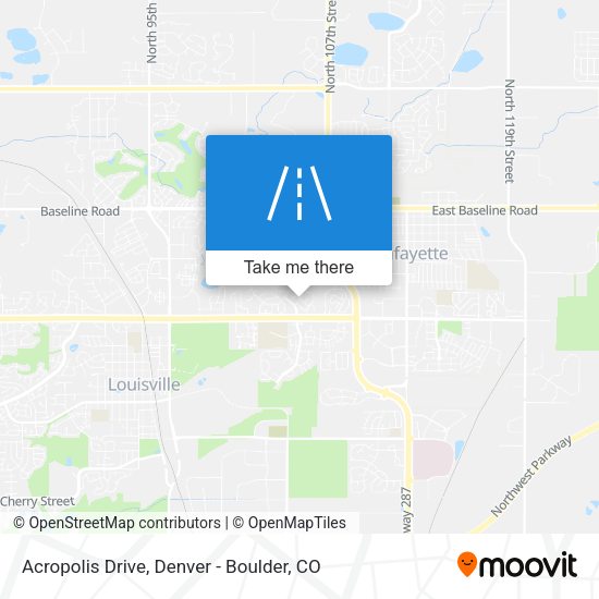 Acropolis Drive map
