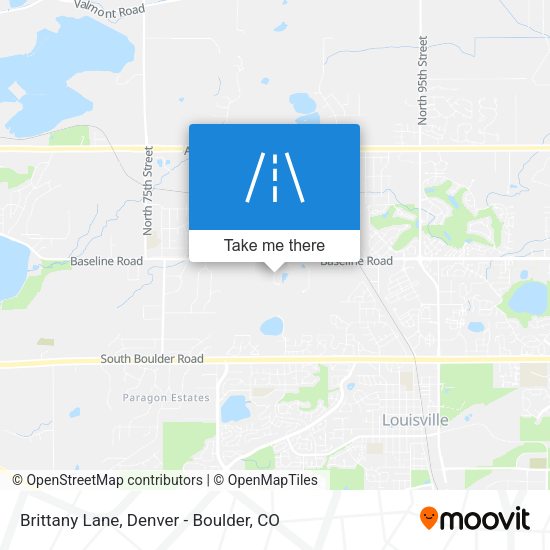 Brittany Lane map