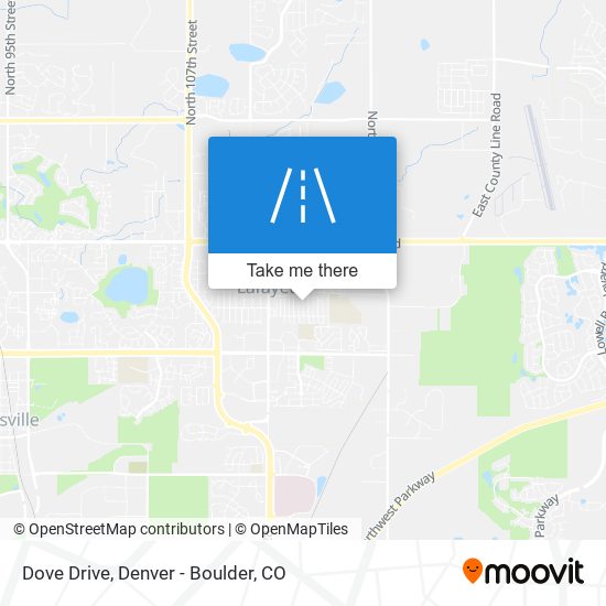 Dove Drive map