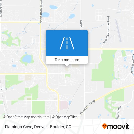 Flamingo Cove map